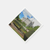 Serviette En Papier Château de Dunrobin photo d'architecture (Coin)