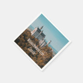 Serviette En Papier Château de Neuschwanstein Allemagne (Coin)