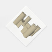 Serviette En Papier Château ouvert (Coin)