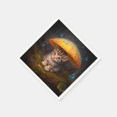 Serviette En Papier Chaton (Coin)