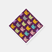 Serviette En Papier Chats (Coin)