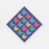 Serviette En Papier Chats (Coin)
