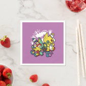 Serviette En Papier Chats déplaisants Halloween Art : Paw-sitly Fright (En situation)