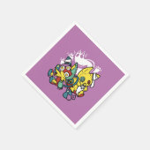 Serviette En Papier Chats déplaisants Halloween Art : Paw-sitly Fright (Coin)