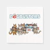Serviette En Papier Chats Dogbusters (Devant)