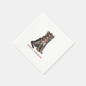 Serviette En Papier chats et cowboys (Coin)