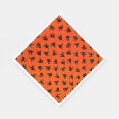 Serviette En Papier Chats noirs (Coin)