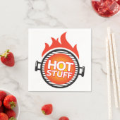 Serviette En Papier Chaud (En situation)