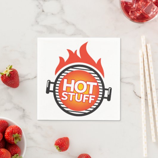 Serviette En Papier Chaud (En situation)