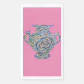 Serviette En Papier Chaud rose Chinoiserie Ginger Jar Jars (Devant)