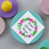 Serviette En Papier Chauffage des maisons florales