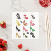 Serviette En Papier Chaussure Napkin (En situation)