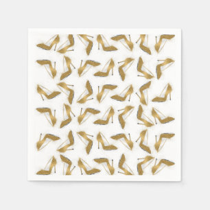 Serviette En Papier Chaussures à la mode fraîches de talon haut de