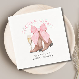 Serviette En Papier Chaussures à talons Bubbly Shower de mariage occid