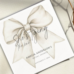 Serviette En Papier Chaussures Attachant Le noeud Fête des mariées Bow