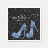 Serviette En Papier Chaussures Glam talons hauts pour toutes les occas (Devant)
