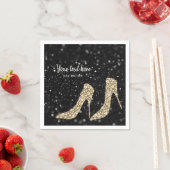 Serviette En Papier Chaussures Glam talons hauts pour toutes les occas (En situation)