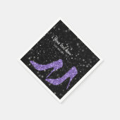 Serviette En Papier Chaussures Glam talons hauts pour toutes les occas (Coin)
