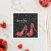 Serviette En Papier Chaussures Glam talons hauts pour toutes les occas (En situation)