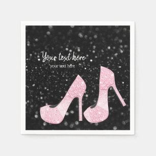 Serviette En Papier Chaussures Glam talons hauts pour toutes les occas