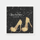 Serviette En Papier Chaussures Glam talons hauts pour toutes les occas (Devant)