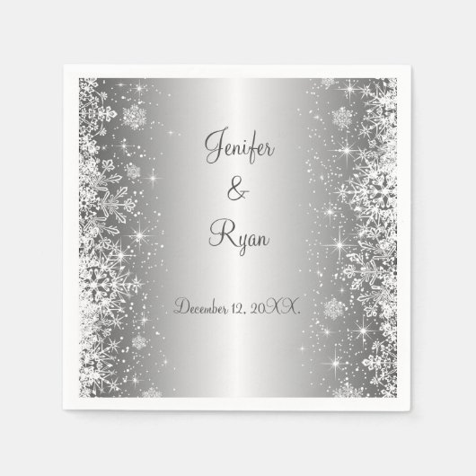 Serviette En Papier Chaussures mariage (Devant)