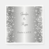 Serviette En Papier Chaussures mariage (Devant)