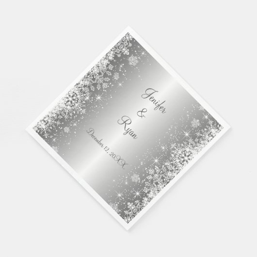 Serviette En Papier Chaussures mariage (Coin)
