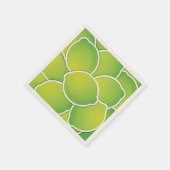Serviette En Papier Chaux funky (Coin)