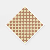 Serviette En Papier Checkered (Coin)