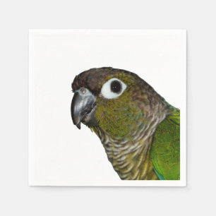 Serviette En Papier Cheeked vert Conure