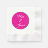 Serviette En Papier Cheerful Birthday Party Decor Table Napkin (Devant)