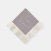 Serviette En Papier Cheers to Love Elegant Wedding (Coin)