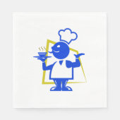 Serviette En Papier Chef (Devant)
