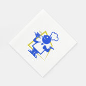 Serviette En Papier Chef (Coin)