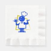 Serviette En Papier Chef (Devant)