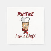 Serviette En Papier Chef (Devant)