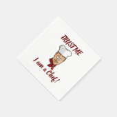 Serviette En Papier Chef (Coin)