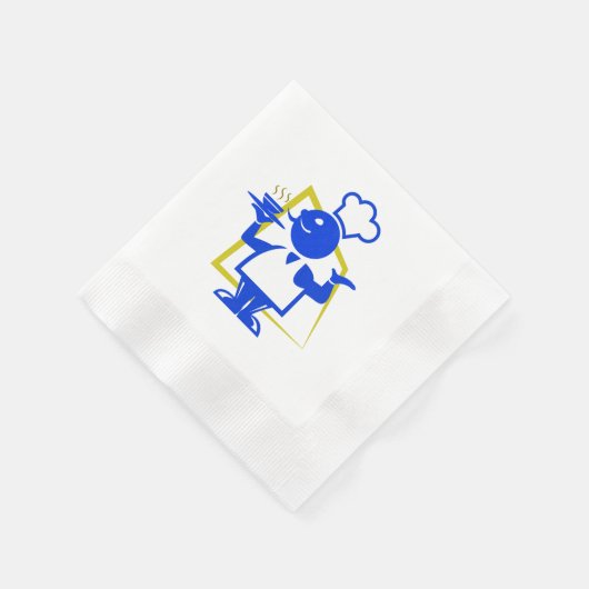 Serviette En Papier Chef (Coin)