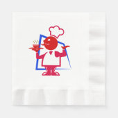 Serviette En Papier Chef (Devant)
