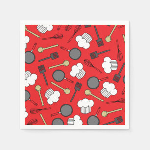 Serviette En Papier Chef Cuisine Anniversaire de enfant
