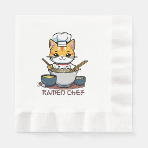 Serviette En Papier Chef de Ramen