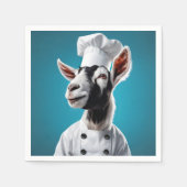 Serviette En Papier Chef Goat (Devant)