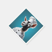 Serviette En Papier Chef Goat (Coin)