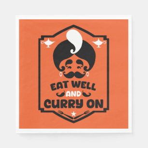 Serviette En Papier Chefs de curry