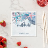 Serviette En Papier Chellabration | Plage Seashfish (En situation)