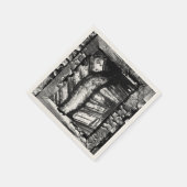 Serviette En Papier Chemin cauchemardesque (Coin)