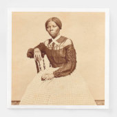 Serviette En Papier Chemin de fer abolitionniste Harriet Tubman (Devant)