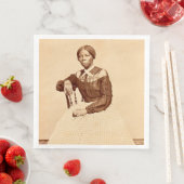 Serviette En Papier Chemin de fer abolitionniste Harriet Tubman (En situation)