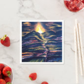Serviette En Papier Chemin de vie (En situation)